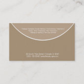 美しいスパサロン 名刺 (裏面)