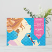 美しいスパ招待状 招待状 (スタンド正面)