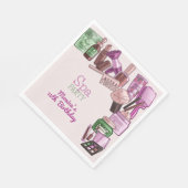 美しいスパ誕生会 スタンダードランチョンナプキン (角)