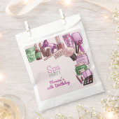 美しいスパ誕生会 フェイバーバッグ (クリップ留めされた状態)