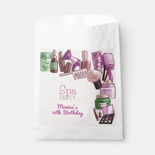 美しいスパ誕生会 フェイバーバッグ (正面)