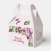 美しいスパ誕生会 フェイバーボックス (裏面サイド)