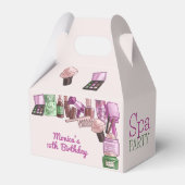 美しいスパ誕生会 フェイバーボックス (正面サイド)