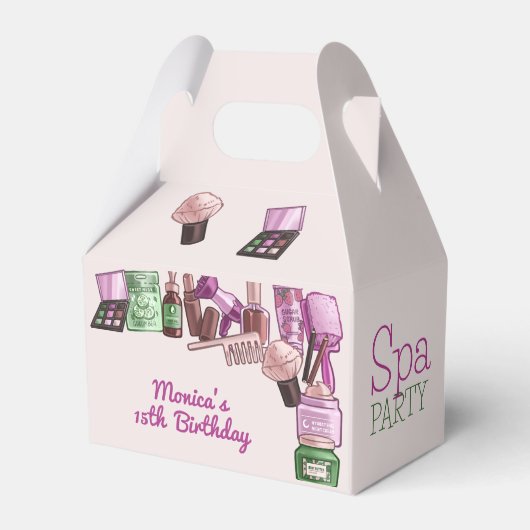 美しいスパ誕生会 フェイバーボックス (正面サイド)