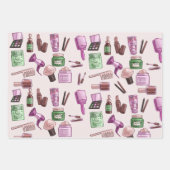 美しいスパ誕生会 ラッピングペーパーシート (正面2)