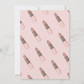 美しいスパ誕生会 招待状 (裏面)