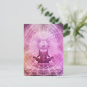 美しいスピリチュアル覚めの葉書 ポストカード (スタンド正面)