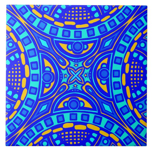 美しいスペインのタイル タイル (正面)