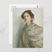 美しいスペイン人のショーニー夫人 | サー・ジョン・レイヴリー ポストカード (正面/裏面)