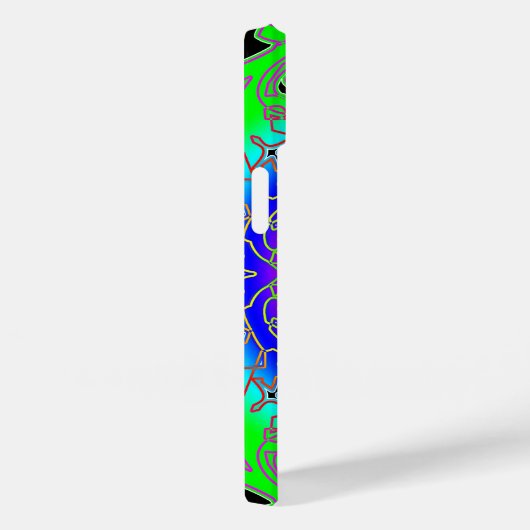 美しいスペクトル記号 Case-Mate iPhoneケース (裏面 / 右)