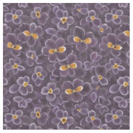 美しいスミレ ファブリック