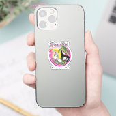 美しいスラットタニタイランドロゴ シール (スマートフォン)