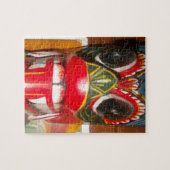 美しいスリランカ伝統的ン火面芸術 ジグソーパズル (横)