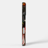 美しいスリランカ伝統的ン火面芸術 Case-Mate iPhoneケース (裏面 / 右)