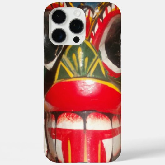 美しいスリランカ伝統的ン火面芸術 Case-Mate iPhoneケース (裏面)