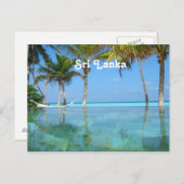 美しいスリランカ ポストカード (正面/裏面)