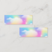 美しいスローガン「女の子の意志」装飾用クッション スキニー名刺 (正面/裏面)