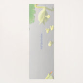 美しいスワン湖 ヨガマット (裏面)