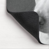 美しいスープに浸かる犬の白黒写真|過去記事 マウスパッド (コーナー)