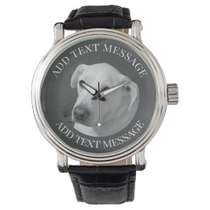 美しいスープに浸かる犬の白黒写真 過去記事 腕時計