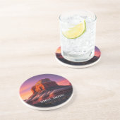 美しいセドナアリゾナ赤い岩の風景アート コースター (側面)