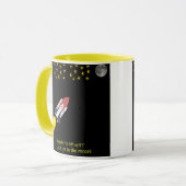 美しいセレニティガラス杯 マグカップ (正面左)