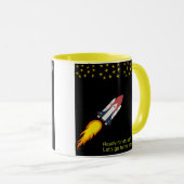 美しいセレニティガラス杯 マグカップ (正面右)