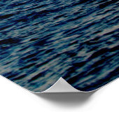 美しいセレニティ祈りの言葉サンライズオーバーザ海 ポスター (角)