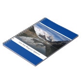 美しいセロトーレ、パタゴニア、マウンテンビュー ノートブック (左側)