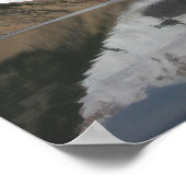 美しいセロトーレ、パタゴニア、マウンテンビュー ポスター (角)