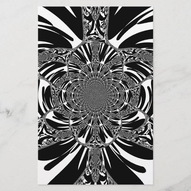 美しいゼブラアニマルプリント万華鏡のように千変万化するパターンベクトル (正面)