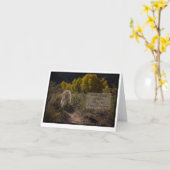 美しいソウルレオンバーガー悔やみや弔慰 カード (黄色い花)