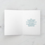 美しいソレルホースポートレートマザーズデイカード シーズンカード (内部)