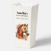 美しいソレルホースポートレート誕生日サンキューユー フェイバーボックス (裏面)