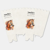 美しいソレルホースポートレート誕生日サンキューユー フェイバーボックス (見開き)