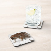 美しいタイガーとカブ コースター (右側)