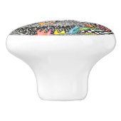 美しいタイガードアノブ – セラミック セラミックノブ (側面)