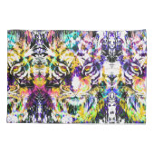 美しいタイガーピローケースカラフル- Tiger 枕カバー (裏面)