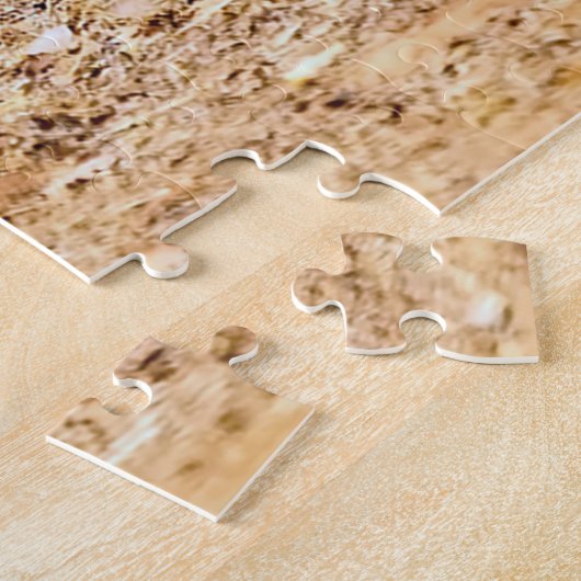 美しいタイガーファミリージグソーパズル ジグソーパズル (側面)