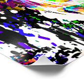 美しいタイガーポスター光沢カラフル- Tiger ポスター (コーナー)