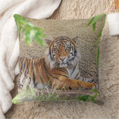 美しいタイガー枕! クッション (ブランケット)