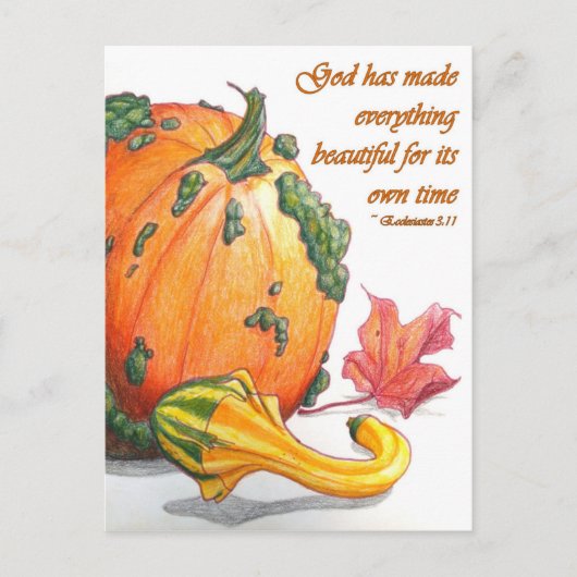 美しいタイムハガキ感動的ー ポストカード (正面)