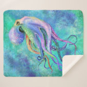 美しいタコシェルパブランケット シェルパブランケット (正面(横))