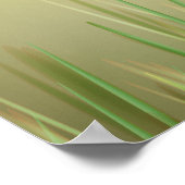 美しいタンデロン春イラストレーション ポスター (角)