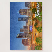 美しいタンパ，フロリダ，統一された州 ジグソーパズル (縦)