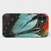 美しいターコイズアゲハチョウバタフライ Case-Mate iPhoneケース (裏面(横))