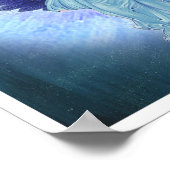 美しいターコイズエンジェルポスター ポスター (角)