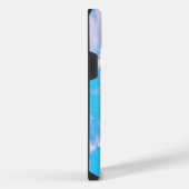 美しいターコイズ海波 iPhoneケース (右側面)