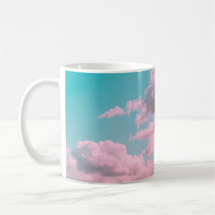 美しいターコイズ空 コーヒーマグカップ