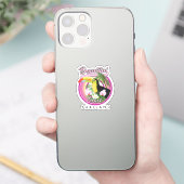 美しいターニータイランドの模写 シール (スマートフォン)